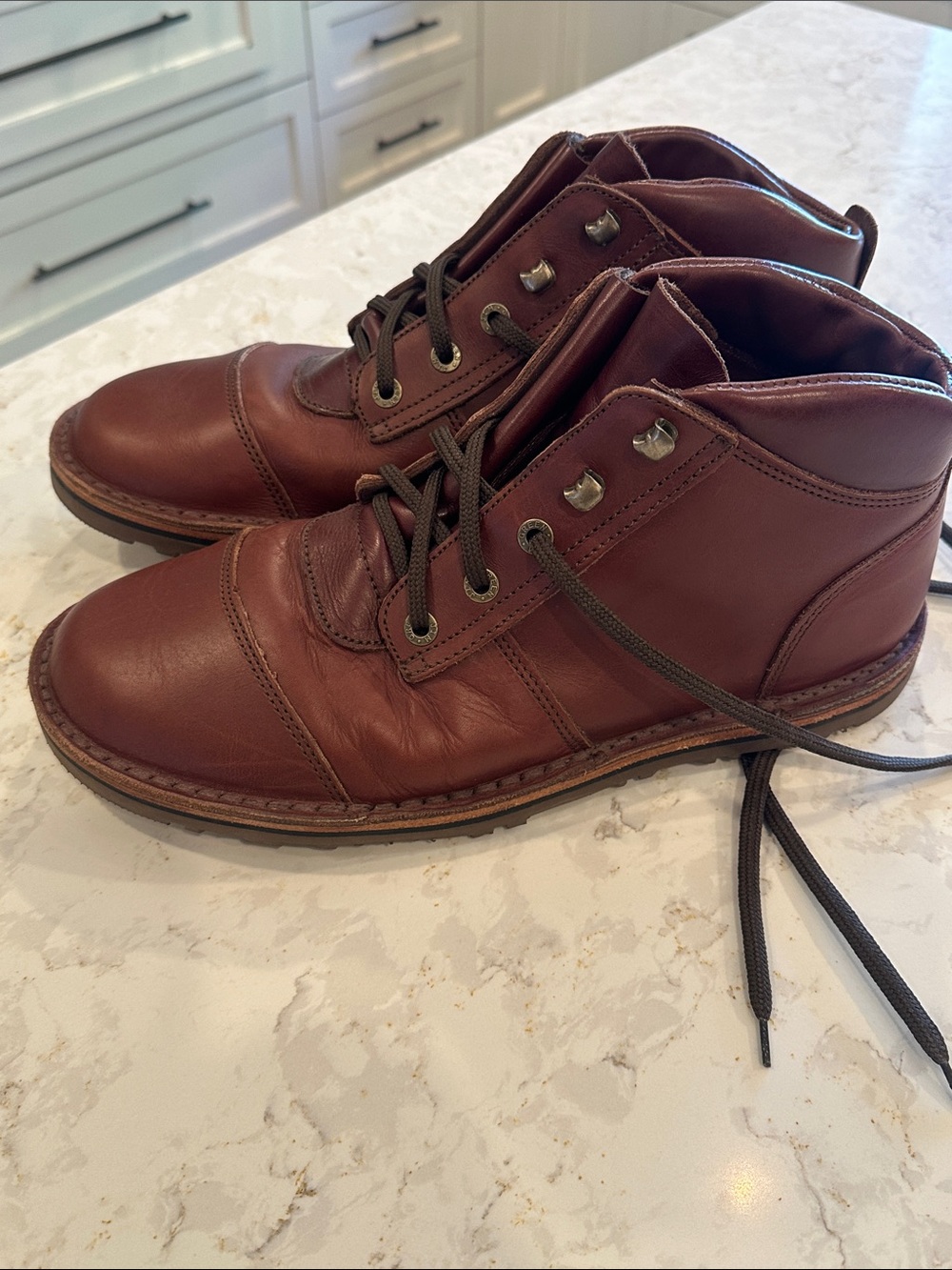 Jim green barefoot African Ranger US 12.5 walnut veg-tan - Picture 8 of 12